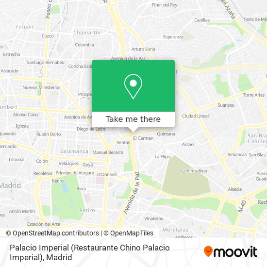 Palacio Imperial (Restaurante Chino Palacio Imperial) map