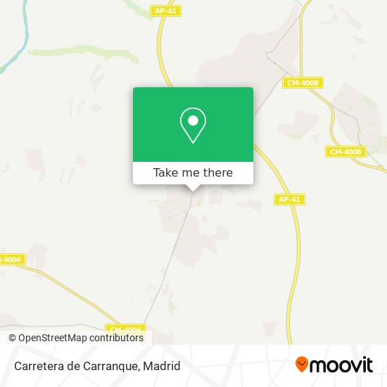 Carretera de Carranque map