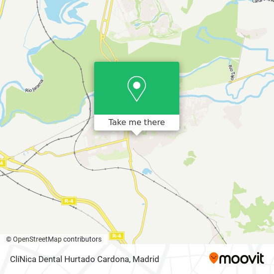 mapa ClíNica Dental Hurtado Cardona