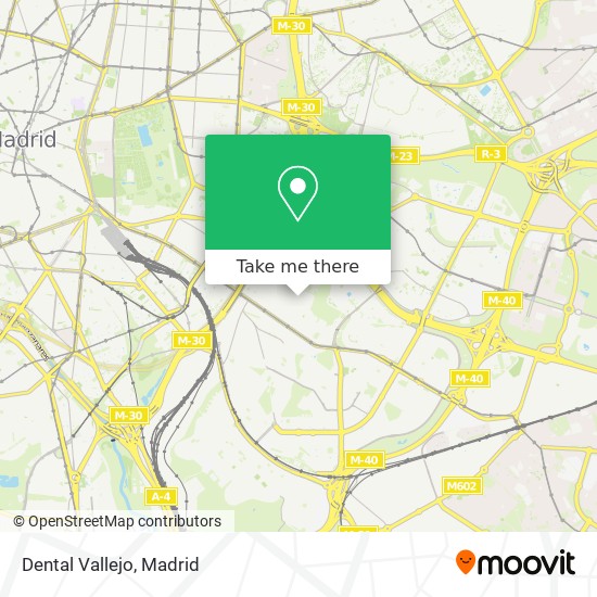 mapa Dental Vallejo