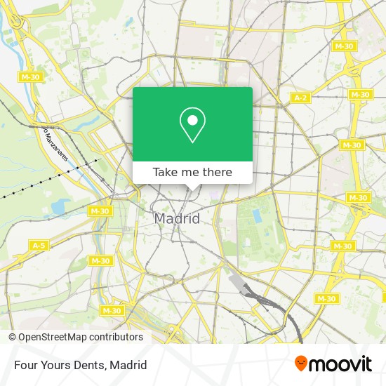 Four Yours Dents map