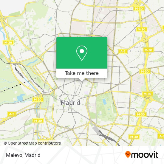 Malevo map