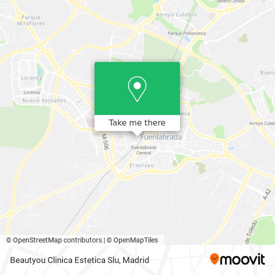 Beautyou Clinica Estetica Slu map