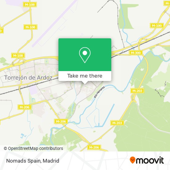 mapa Nomads Spain