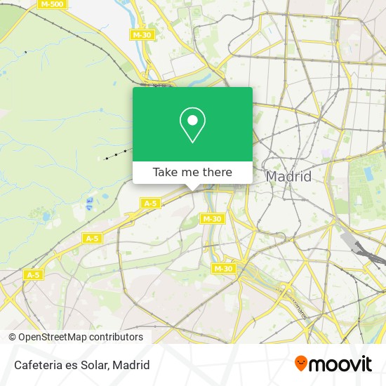 Cafeteria es Solar map