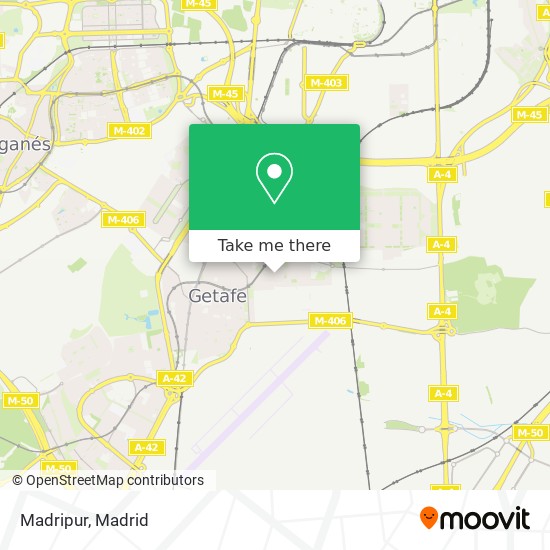 mapa Madripur