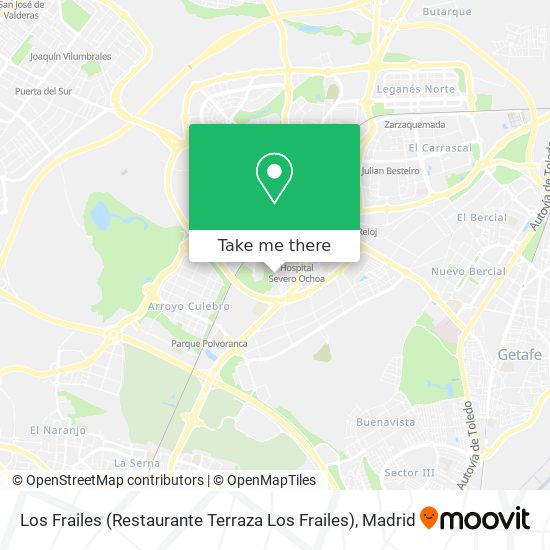 Los Frailes (Restaurante Terraza Los Frailes) map