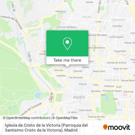 Iglesia de Cristo de la Victoria (Parroquia del Santísimo Cristo de la Victoria) map