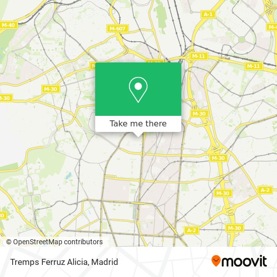 mapa Tremps Ferruz Alicia
