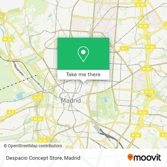 Despacio Concept Store map