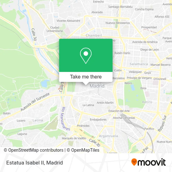 Estatua Isabel II map