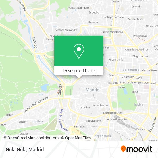 Gula Gula map