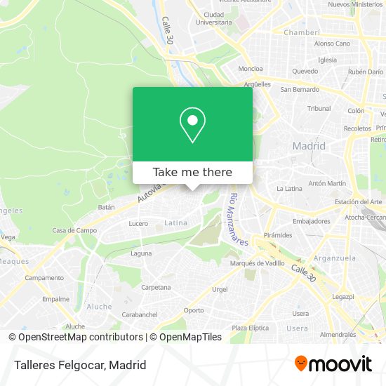 Talleres Felgocar map