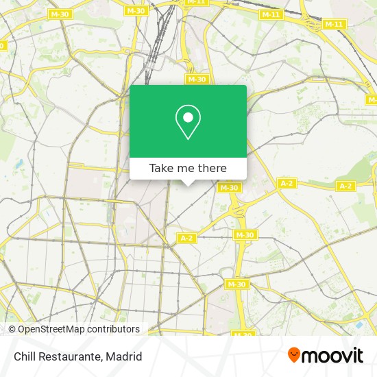 Chill Restaurante map