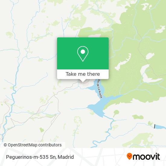 mapa Peguerinos-m-535 Sn