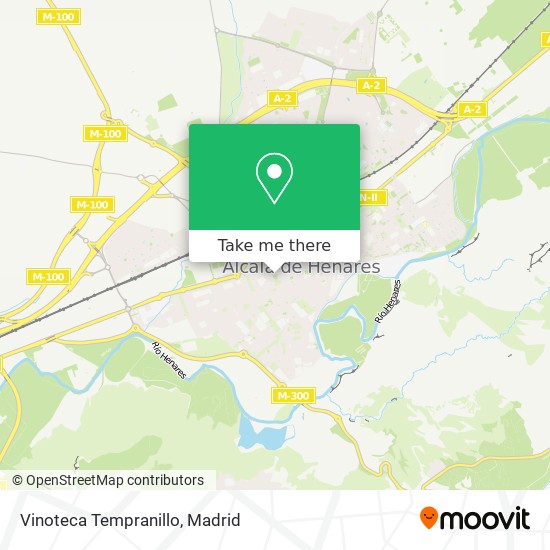Vinoteca Tempranillo map