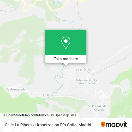 Calle La Ribera / Urbanización Río Cofio map