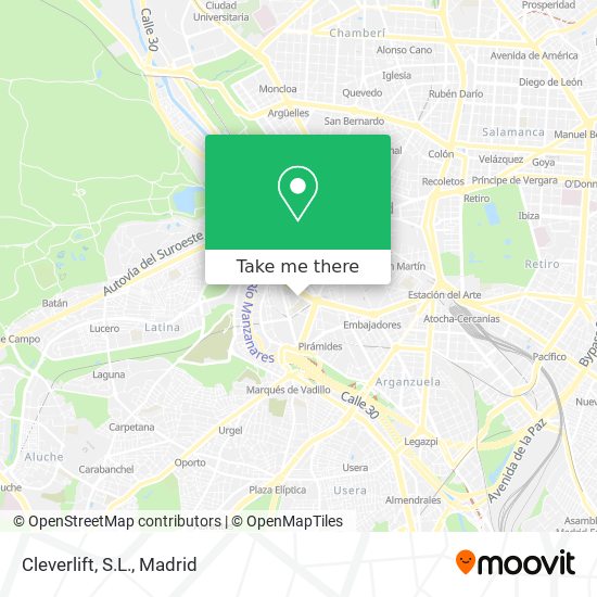 Cleverlift, S.L. map