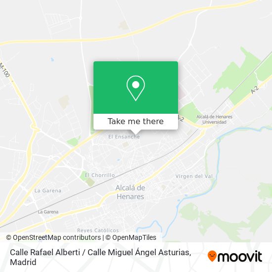 Calle Rafael Alberti / Calle Miguel Ángel Asturias map