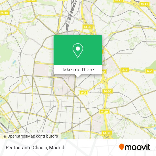Restaurante Chacin map