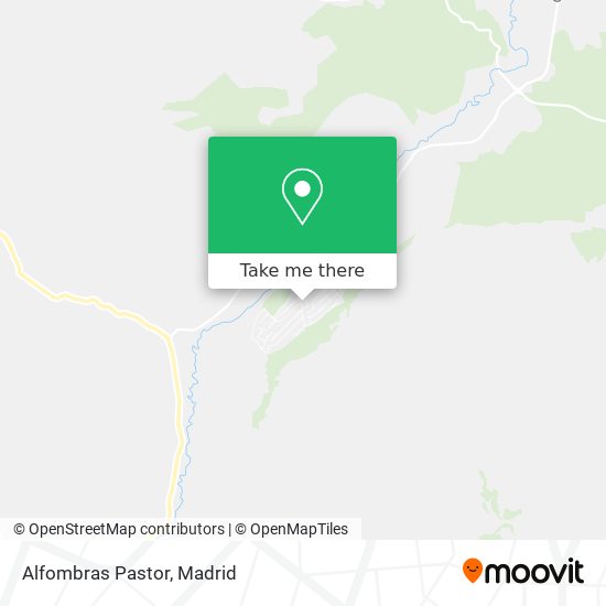 Alfombras Pastor map