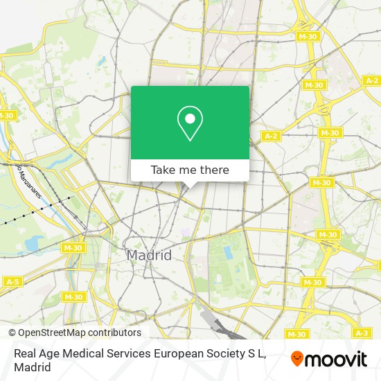 mapa Real Age Medical Services European Society S L