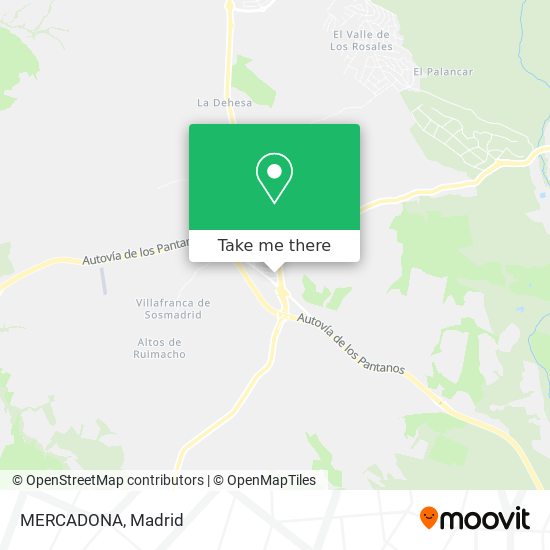 MERCADONA map