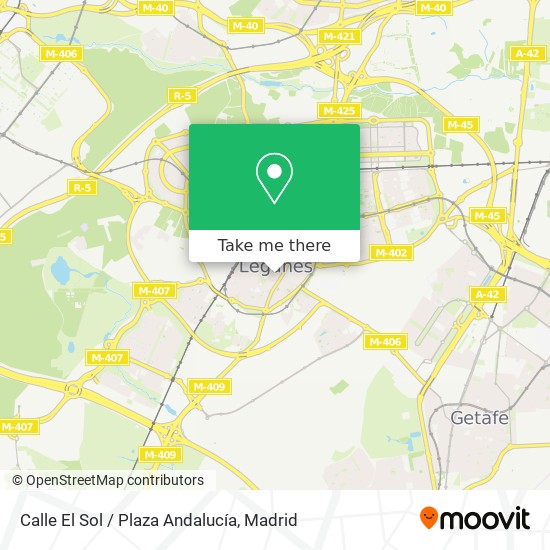 Calle El Sol / Plaza Andalucía map