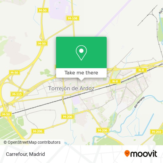 mapa Carrefour