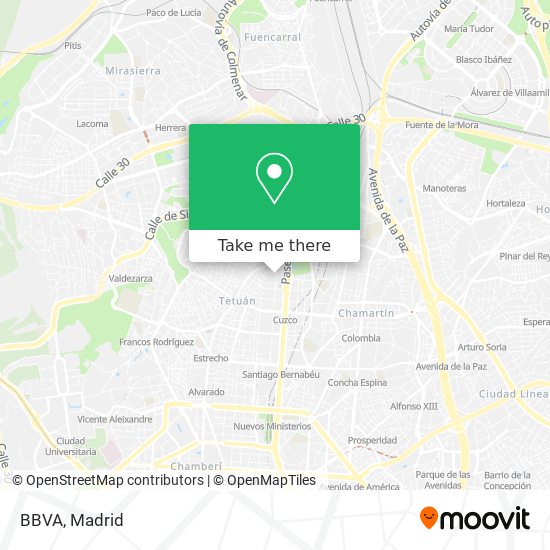 BBVA map