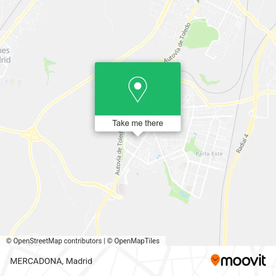 MERCADONA map