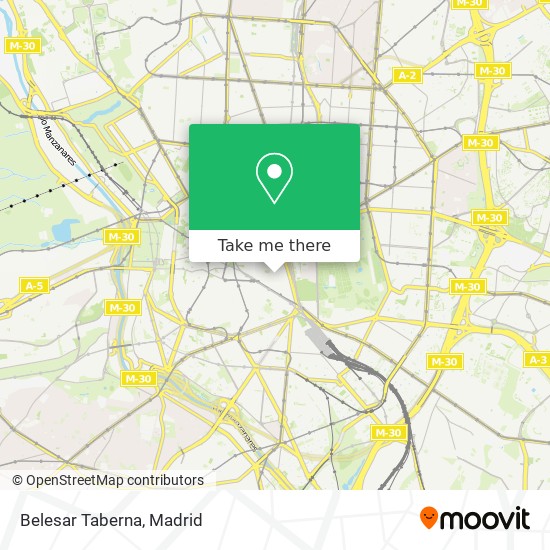 mapa Belesar Taberna