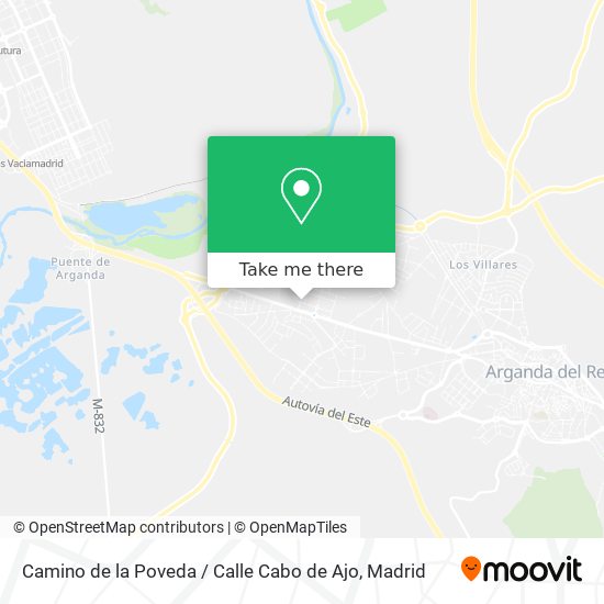 Camino de la Poveda / Calle Cabo de Ajo map