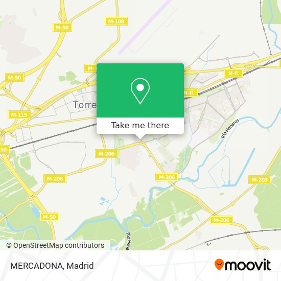 MERCADONA map