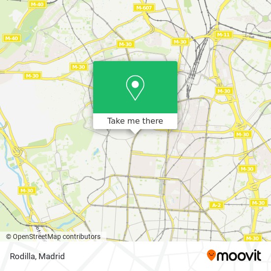 mapa Rodilla