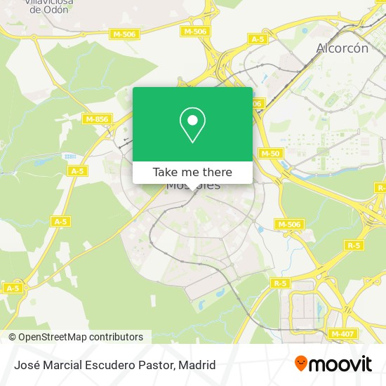 mapa José Marcial Escudero Pastor