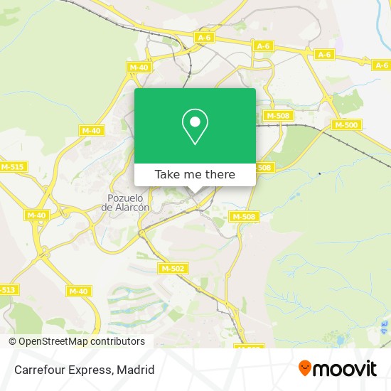 Carrefour Express map