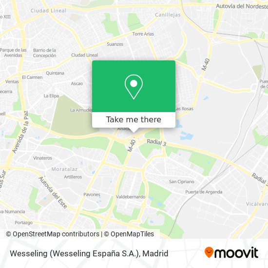 Wesseling (Wesseling España S.A.) map