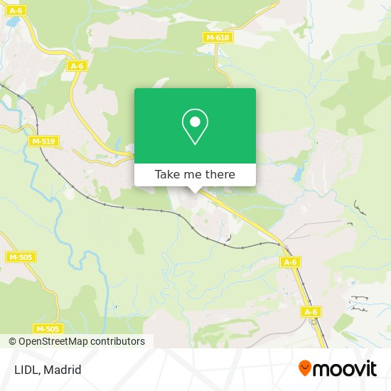 LIDL map