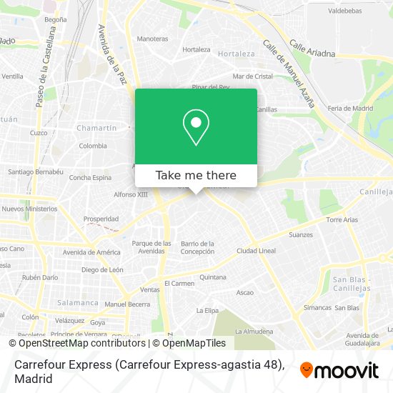 Carrefour Express (Carrefour Express-agastia 48) map