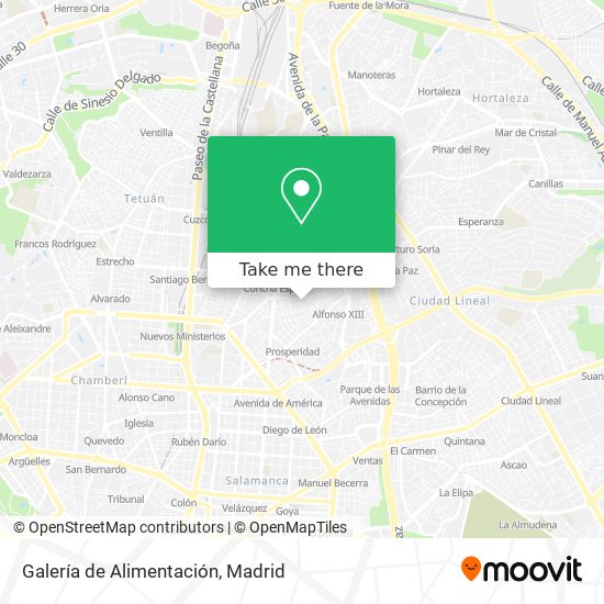 Galería de Alimentación map