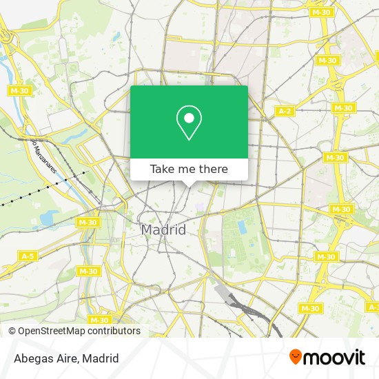 Abegas Aire map