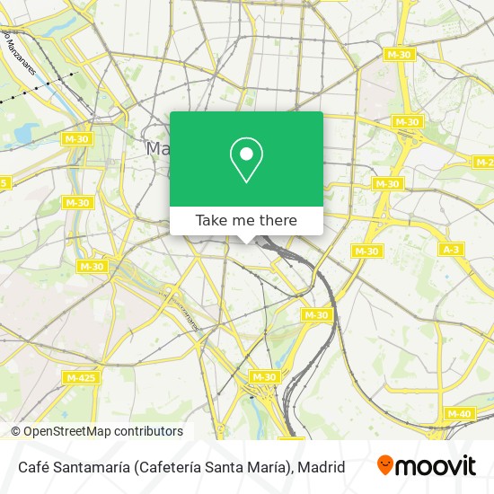 Café Santamaría (Cafetería Santa María) map