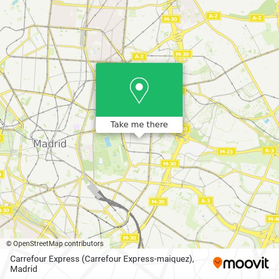 Carrefour Express (Carrefour Express-maiquez) map