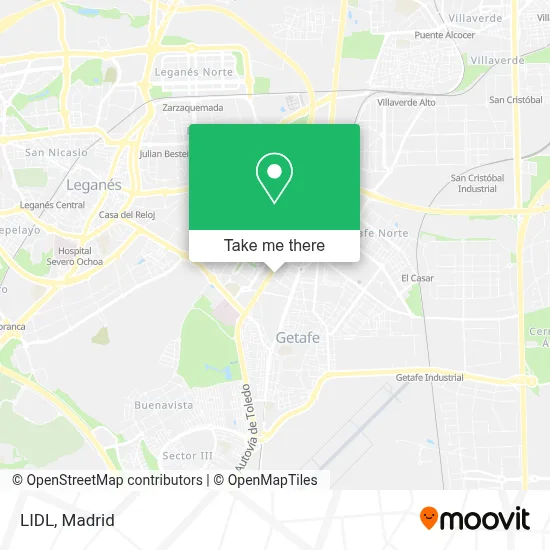 LIDL map