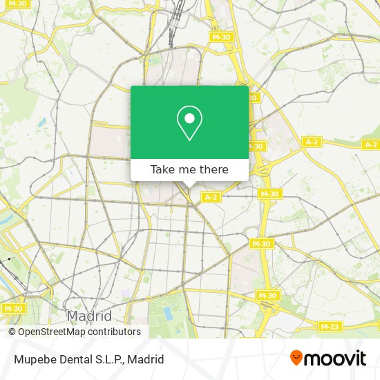 Mupebe Dental S.L.P. map