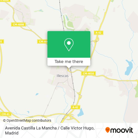 Avenida Castilla La Mancha / Calle Víctor Hugo map