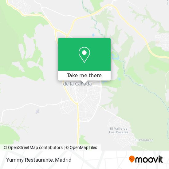 Yummy Restaurante map