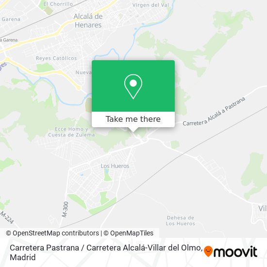 Carretera Pastrana / Carretera Alcalá-Villar del Olmo map