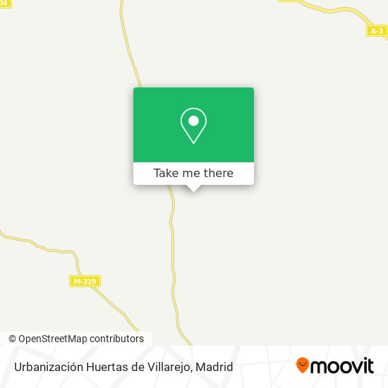 Urbanización Huertas de Villarejo map